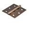Hardware Resources Antique Brass 3"x2-3/4" Single Full Swaged Butt Hinge OL33550AB - alternate 2